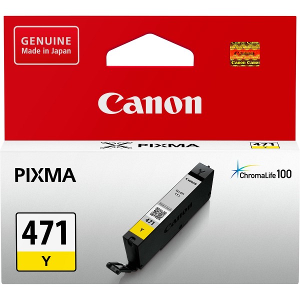 Canon CLI-471Y Ink Cartridge - Yellow