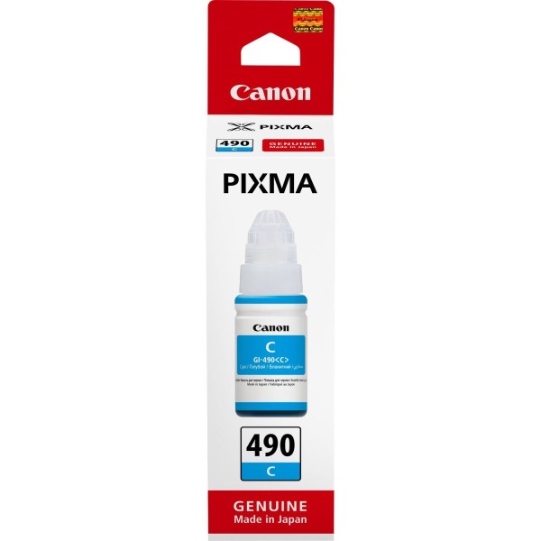 Canon GI-490C Ink Cartridge - Cyan