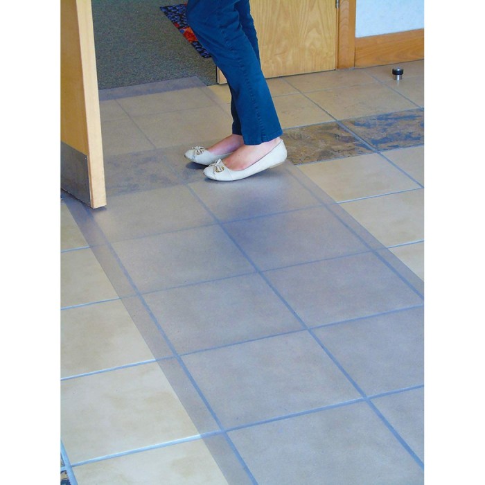 Floortex R12276EV Long & Strong Rectangular Floor Protector - 180 x 70cm (pc)