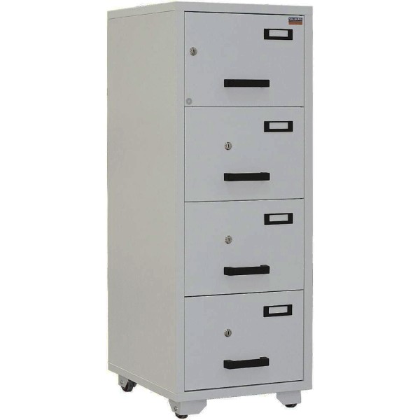 Valberg FC 4K-KK 4-Drawer Fire Resistant Filing Cabinet