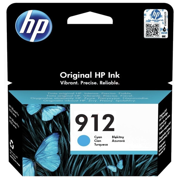 HP 912 (3YL77AE) Ink Cartridge - Cyan