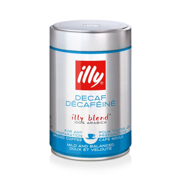 Illy Decaf Decafeinated Ground Coffee - 250g (pc)