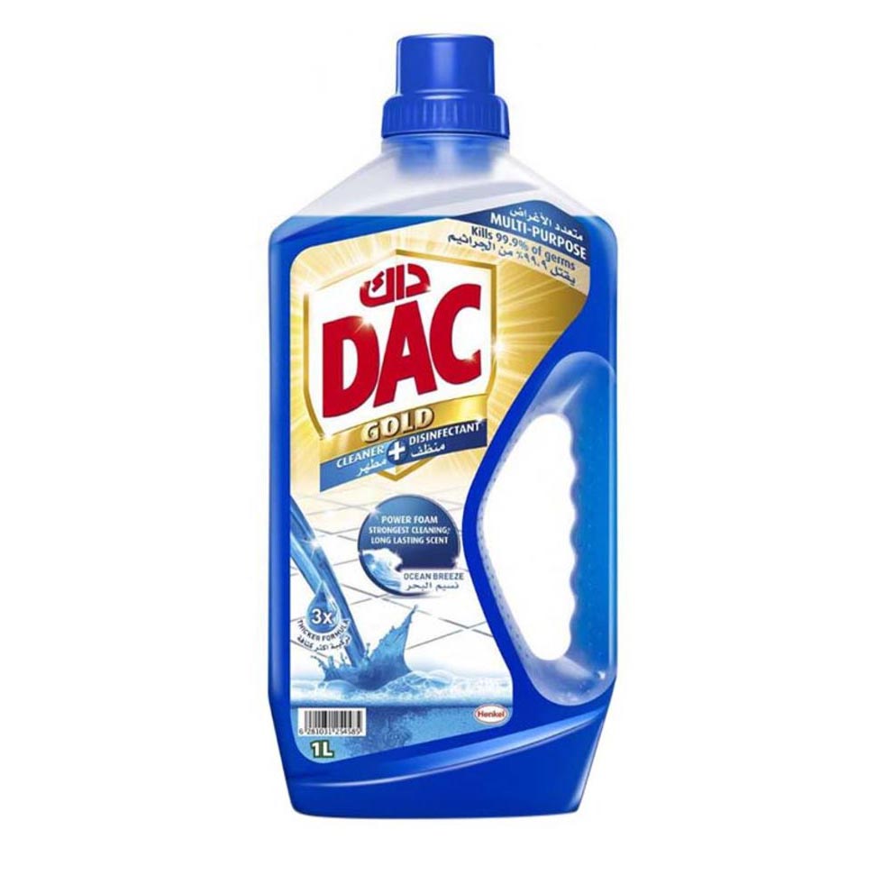DAC Gold Disinfectant Ocean Breeze - 1L (pc)