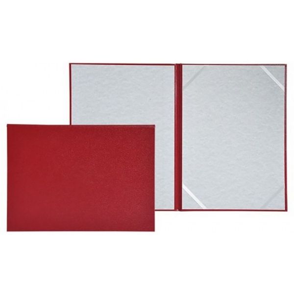 FIS Certificate Folders Hard Cover Vinyl Material A4 FSCLCH02MR - Maroon (pc)