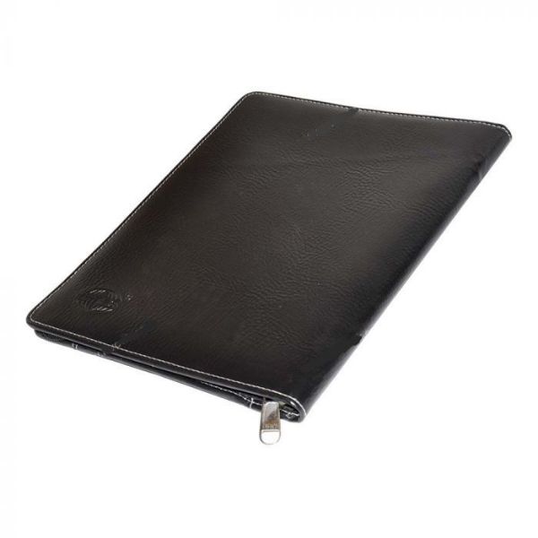 FIS Fortuna Zipper Portfolio 12.5X10 Inch FSGTC05 - Black (pc)