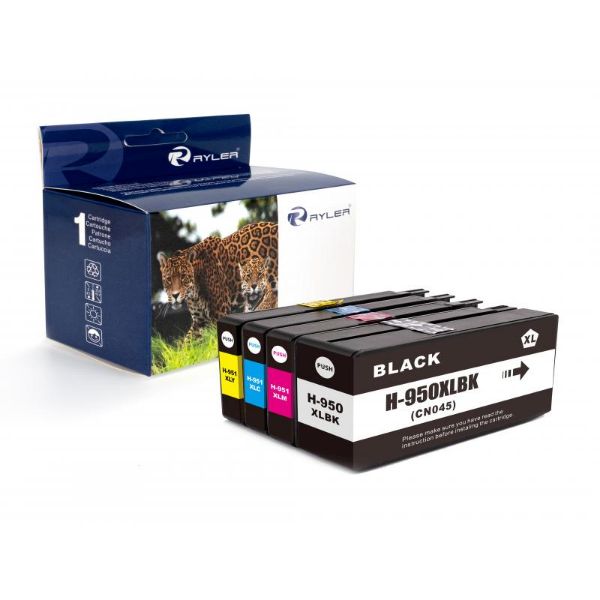 Ryler Compatible HP 950XL Ink Cartridges - Black
