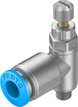 Festo One-way flow control valve GRLA-M5-QS-6-RS-D 197578