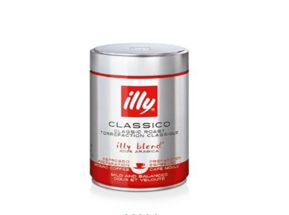 Illy Classico Espresso Ground Coffee Medium Roast - 250g (pc)