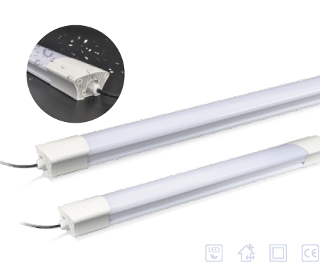 Quanta LED Batten Light 25W 2ft IP65 Aqualed Water proof, Dust & Corrosion proof (pc)