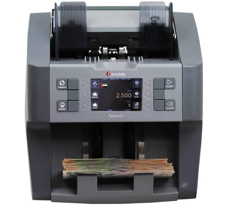 Cassida Xpecto Multi-Currency Mix Value Counter