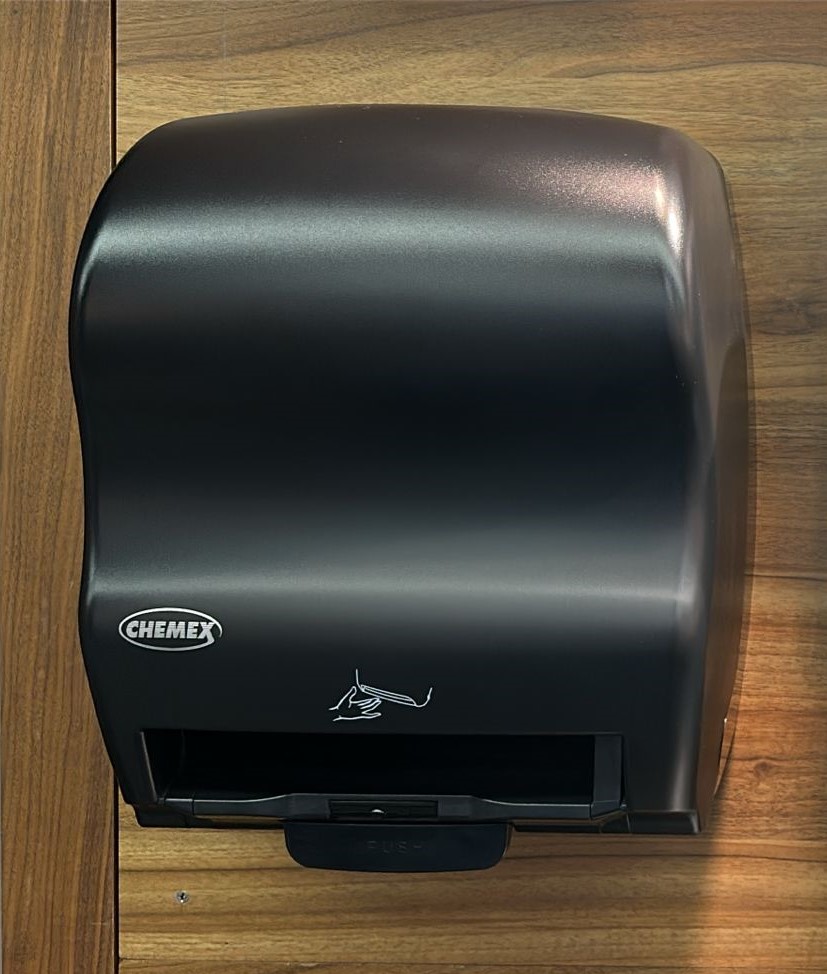 Chemex Sensor Auto Cut Tissue Dispenser Black