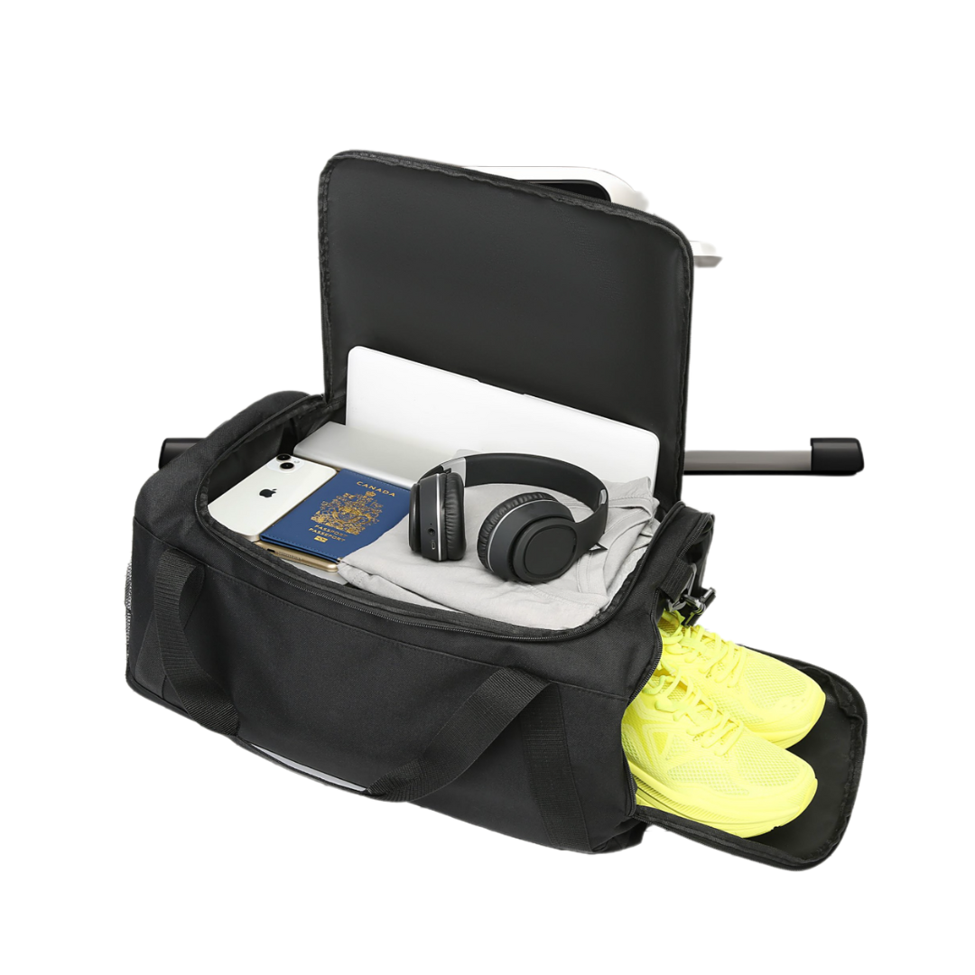 GYM BUD - Versatile Water-Resistant Gym Bag with Shoe Pocket