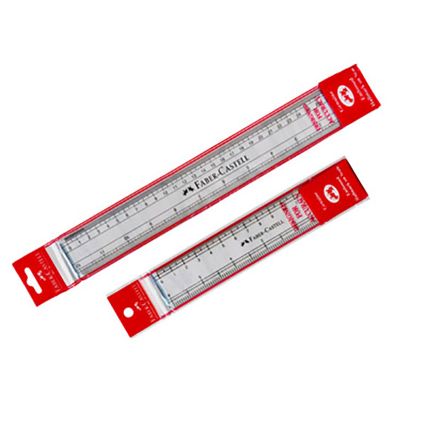 Faber Castell 6-inch Ruler - Clear (pc)