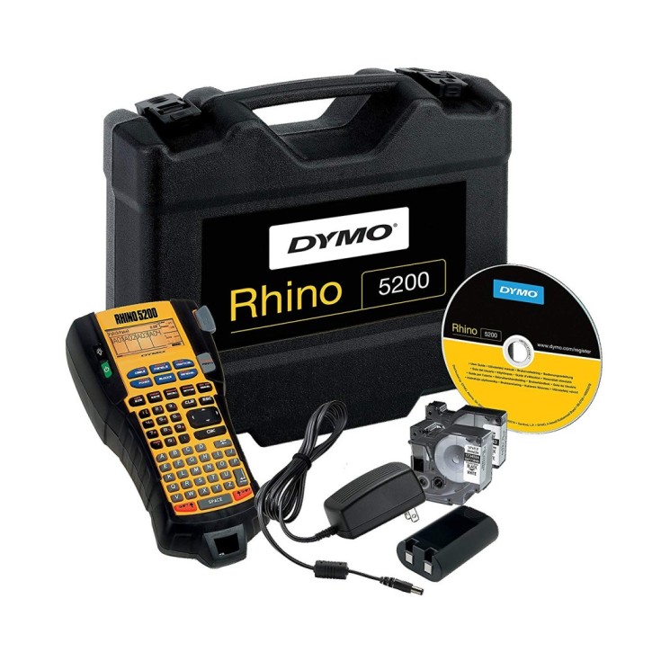 Dymo S0841390 (S0841400) Rhino 5200 Professional Label Printer Kit Case