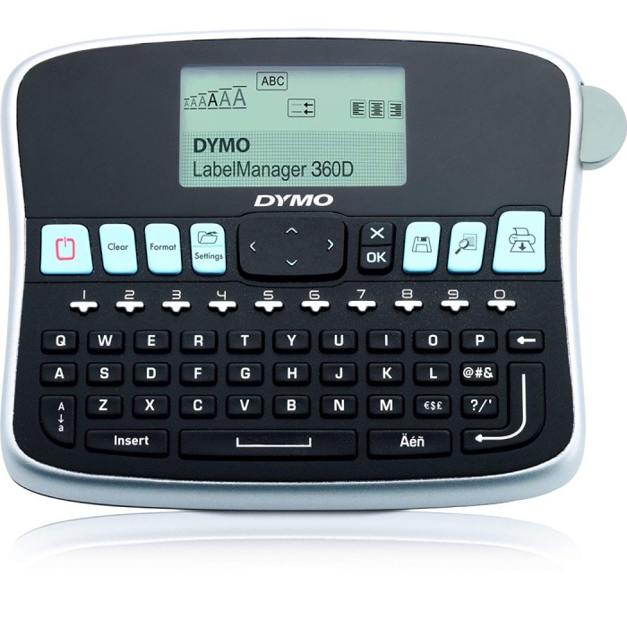 Dymo S0879510 LabelManager 360D Handheld Label Maker with Qwerty Keyboard